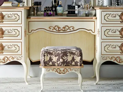Dressing table set 4 3D model