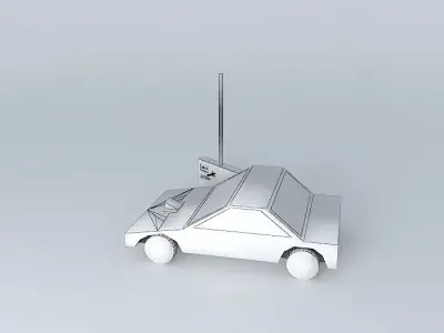 Tuned car Radio Controlled MAX Revenge Free 3D model