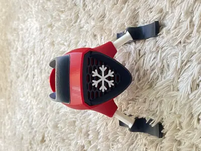 Christmas Winter Santa Sleigh 3D print model