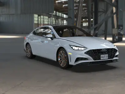 Hyundai Sonta Limited 2020 3D model