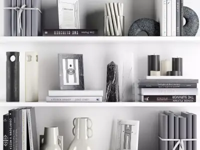 West Elm decoration 2 3D model