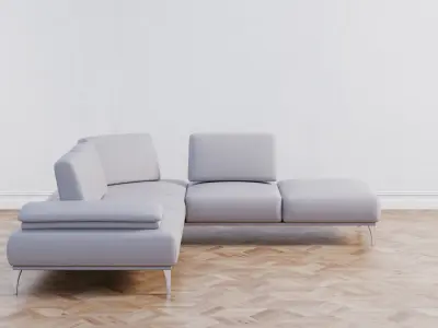 Rossini Discovery Sectional Couch 3D model