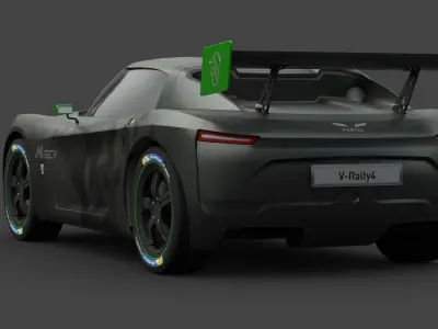 2018 Paris S62 3D Model High-Quality Luxury Car Game-Ready Low-poly 3D model