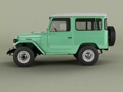 Toyota Land Cruiser FJ40 3D model