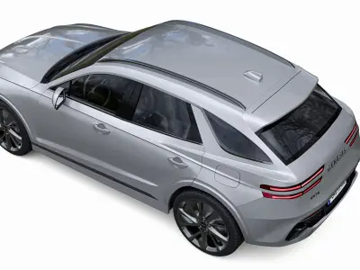 Genesis GV70 2020 3D model 3D model