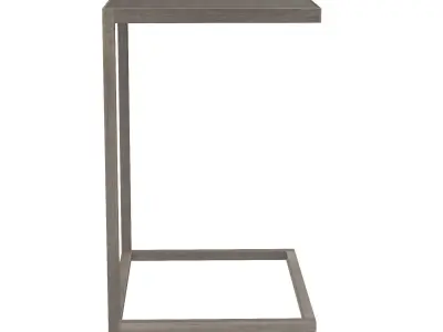 Cutler C Table in Antique Pewter 3D model