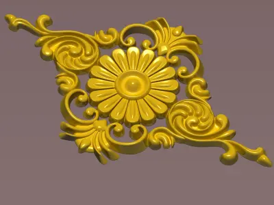 Decorative Frame 3D model