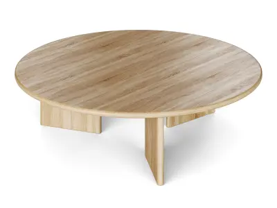 Round coffe table 3D model