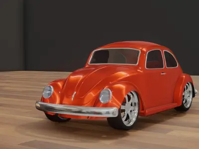 vw beetle  3D model