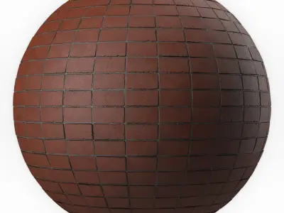 Brick Wall Materials 39- Brick Tiles By Sbsar - Pbr 4k Seamless Texture