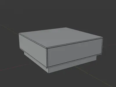 Free Table Modern Living Room Free 3D model