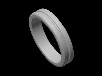 BOUCHERON - GORDON - RING - DOUBLE 3D print model
