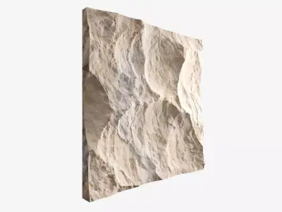 189-RockPanel stone wall 3D model