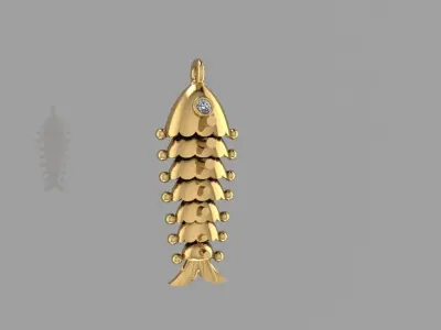 FASHION PENDANT 3D model