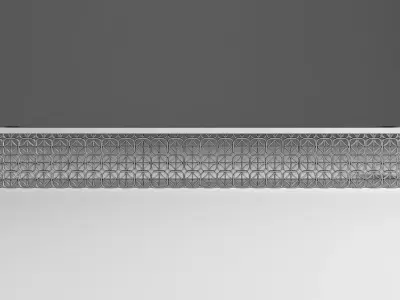 Bar with Jali 3D model