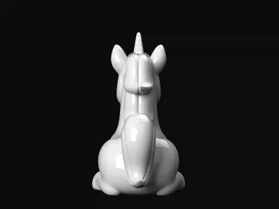 Unicorn 3D print model