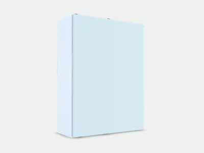 PAX - HASVIK Wardrobe combination Low-poly 3D model