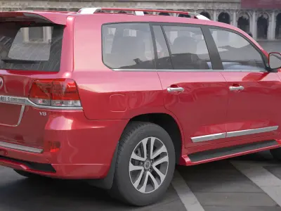 Toyota Land Cruiser J200 3D model