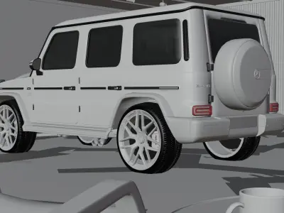 Mercedes G-Class AMG 3D model