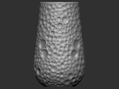 Vase02-3Dprint circle 3D print model