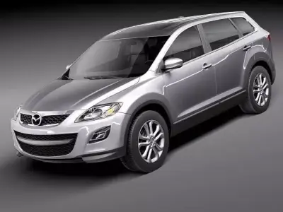 mazda cx-9 2011 3D model