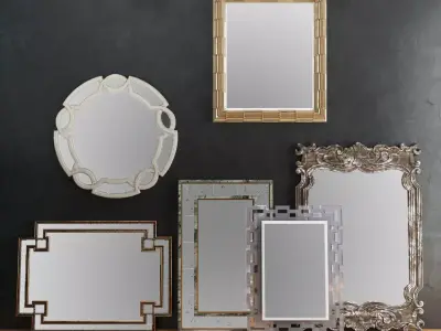 HORCHOW Mirrors Set 02 3D model