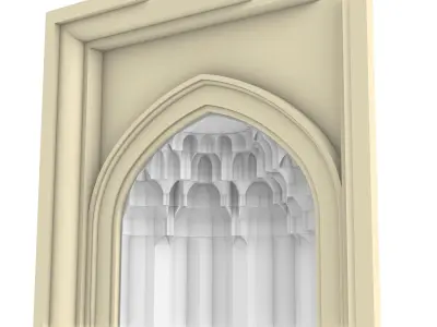 Muqarnas Model in Mihrab Mosque  3D model