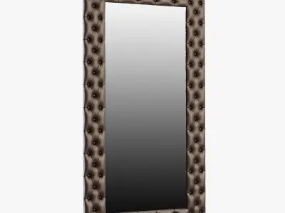 Deep Button Dressing Mirror 3D model