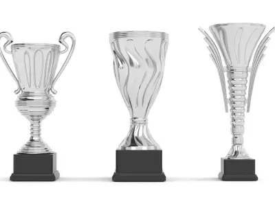 Cups Trophy 3D model 21