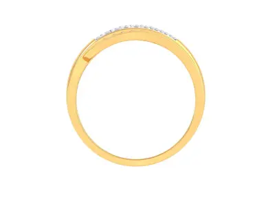 Ladies diamond ring 3D print model shop