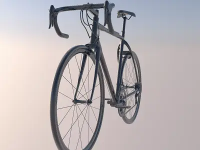 bike-bike bicycle in sky 3D model