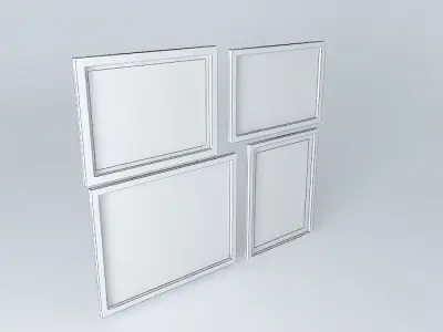 quadros pictures paintings wall art Free 3D model