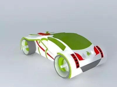 celtic car Free 3D model