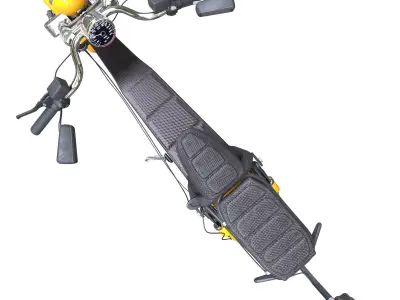 motorcycle harleydavidson 3D model