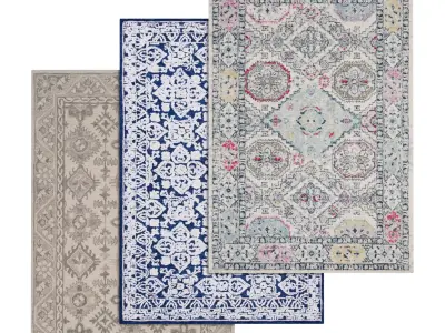 Rug Set 2105 3D model