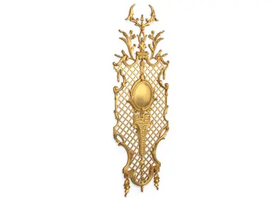 Classic decor ornament 124  3D model
