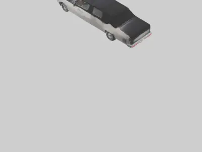 Classic Limousine model 3D model