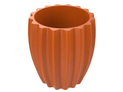 Vase for Plant 07 with 3 Different Sizes 3D print model