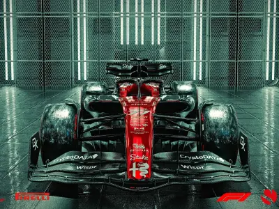 f1 alfa romeo team stake c43 Low-poly 3D model