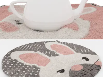 Rugs No 598 Low-poly 3D model
