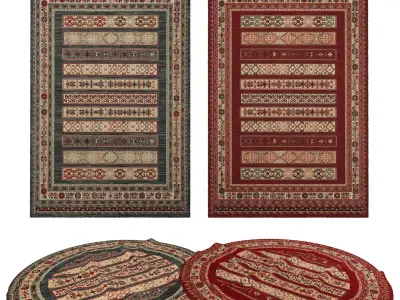 Rugs No 405 Low-poly 3D model