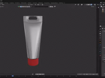 color tube 3D model