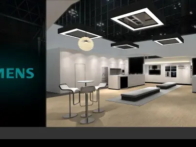 Exhibition - Area - 15X15-3DMAX2010-01 3D model