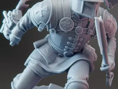 Grenadier Gustl - Zug 7 Warband - Combat Engineer 3D print model