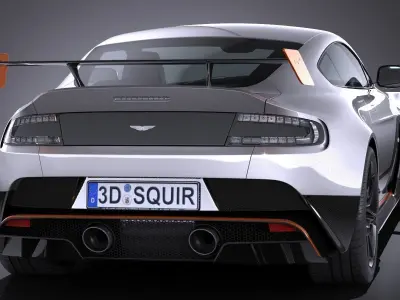 Aston Martin Vantage GT12 2017 3D model