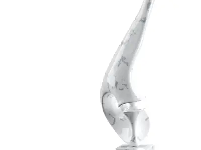 Sculpture Low-poly 3D model get