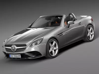 Mercedes-Benz SLC 2017 3D model