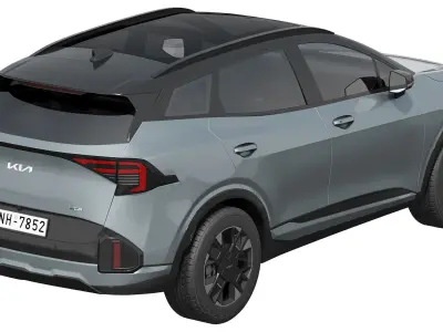 Kia Sportage GT-Line 2026 3D model