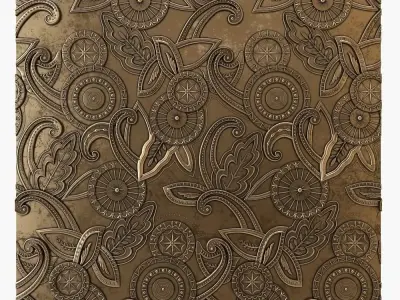 Decorative Plate for cnc 3D model