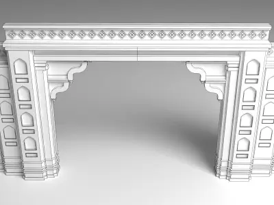 Indian Entry Gate 3D model